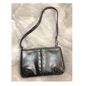 Michael Kors Metallic Wristlet